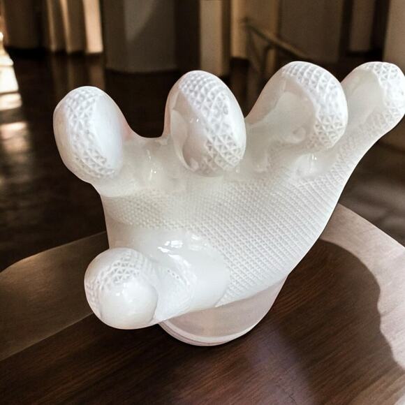 Vtg. Porcelain Latex Glove Mold General Porcelain 1982 Urban Industrial Decor - Picture 10 of 16